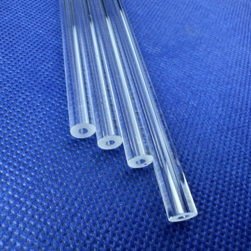 Custom High Temperature Fiber Cylinder Quartz Glass Capillaries - Various Sizes Available