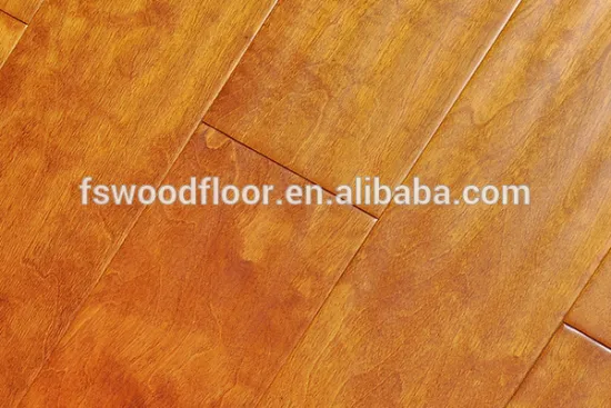 golden wheat maple hardwood flooring from China