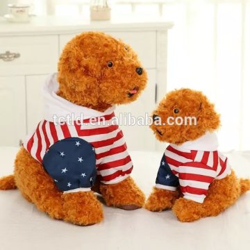the Customized Cute TEEDY DOG Plush Toy with clothes YANGZHOU