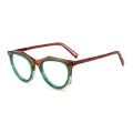 Lamination Acetate Frame For Woman Irregular Lamination Acetate Glasses Manufactory