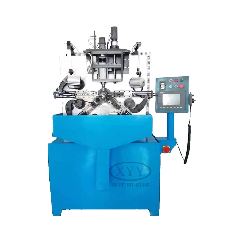 Used Automatic CNC Screw Insert Machine Stainless Steel Metal Bearing Motor Pump Grooving Machine Engine PLC-for Manufacturing
