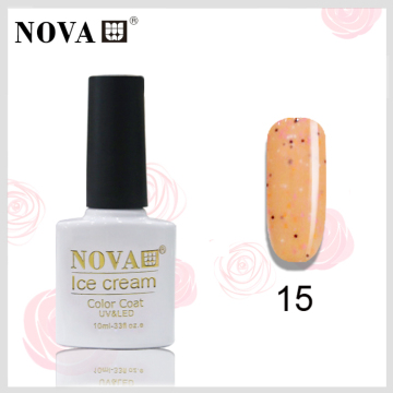 2015 Ice cream cap colored nail polish 15ml