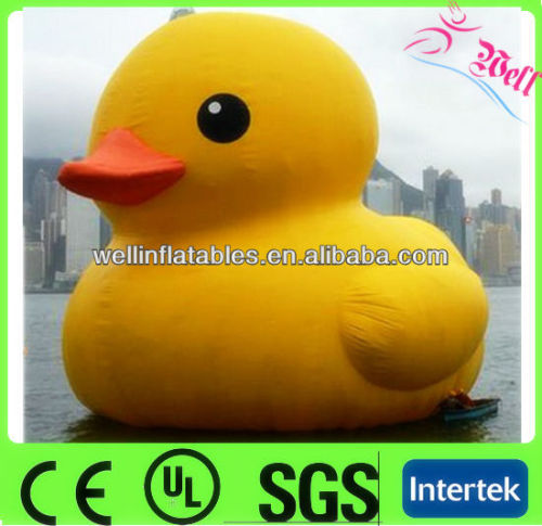 2016 giant inflatable duck for promotion inflatable yellow duck