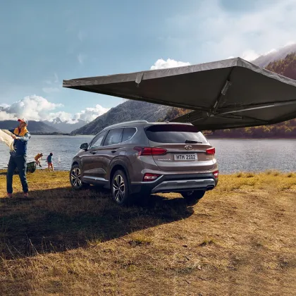 Free Standing HappyKing Fox Wing 4X4 270 Car Awning