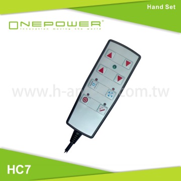HC7 Handset control for medical bed lifting, health care equipment