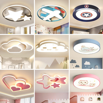 Cute Sun Rainbow Cartoon LED Ceiling Light for Kids' Bedrooms