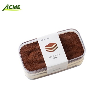 Wholesale Food Grade Clear Plastic Packaging Box - Blister Use Window Display Cupcake Cookies Cake Boxes