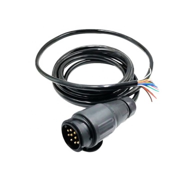 Anpassungsanbieteranschluss 13Pins 12V Europäische Standardadapterkabel für LKW -Anhänger