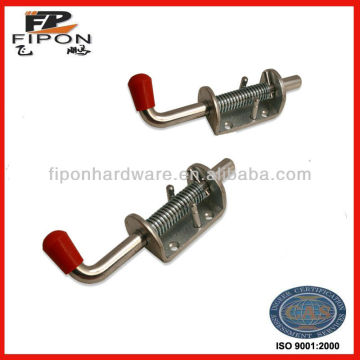 Spring Latch: Spring-Loaded Latch and Bolt for Gates