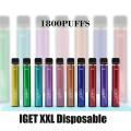 Iget xxl Electronic Cigarette 1800 puffs