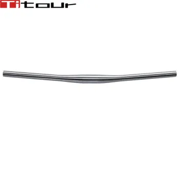 Titanium bike flat handlebar