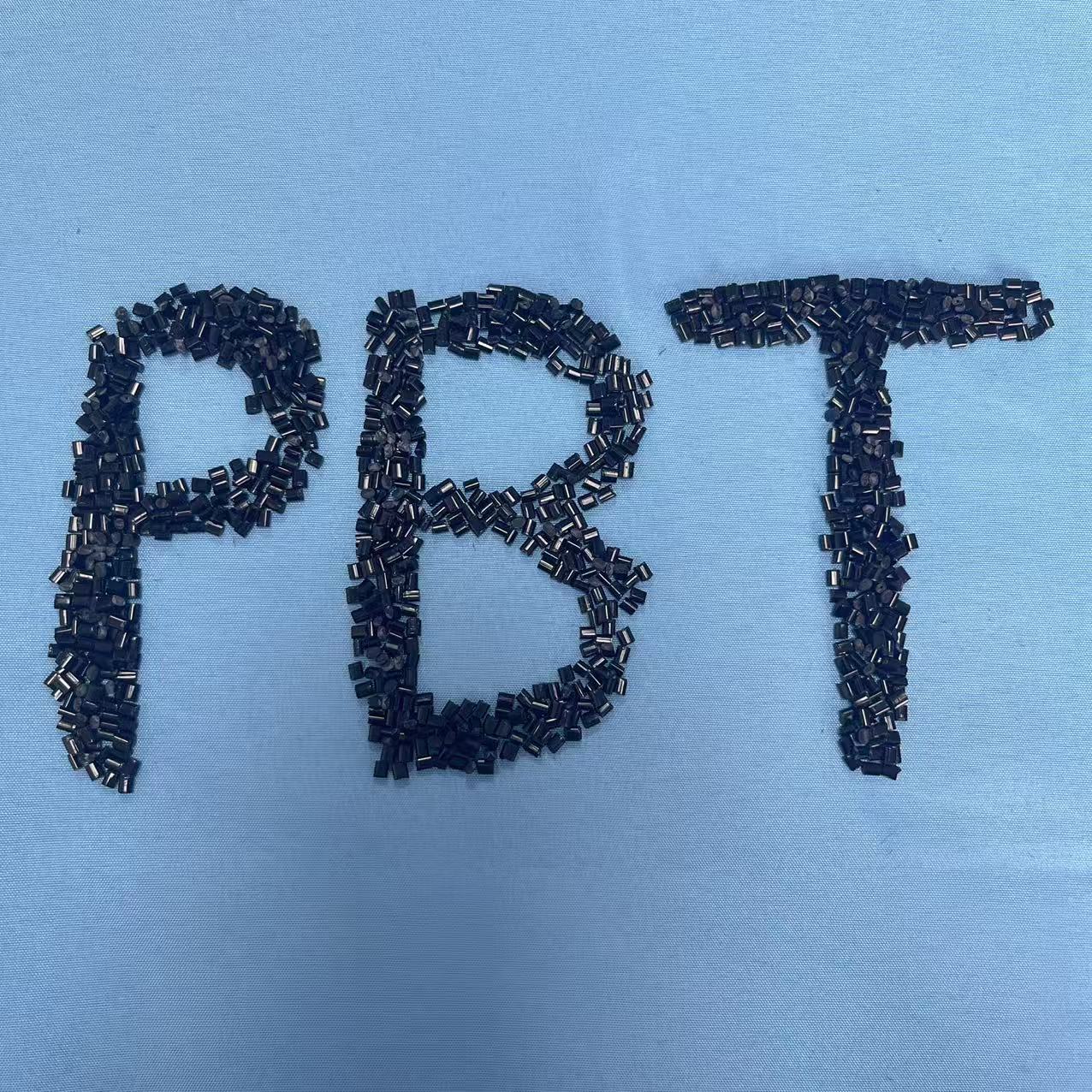 high gloss PBT resins modified