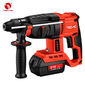 Tiedao 18V Μπαταρία λιθίου βαρέως τύπου SDS Rotary Hammer TDH18026