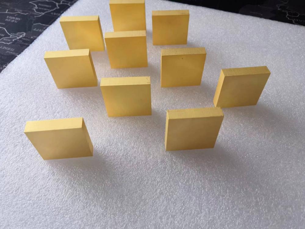 Molybdenum-copper alloy customizable gold-plated parts