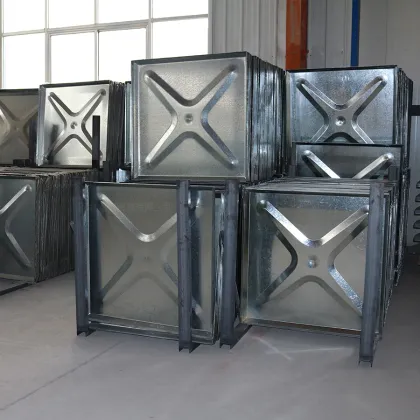 Hot DIP Galvanized Pressed Steel Iron Water Storage Tank