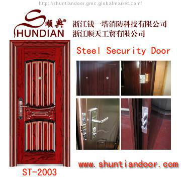 Exterior Steel Security Door SD-2003