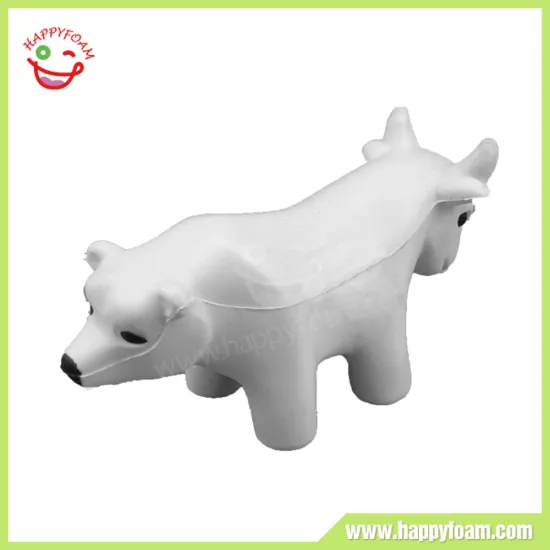 2015 Hot Sale Lovely Customized Cow and Bear PU Stress Toys for Promotional Gifts