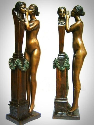 Bronze Lady Sculpture Nude (BFS-D271)