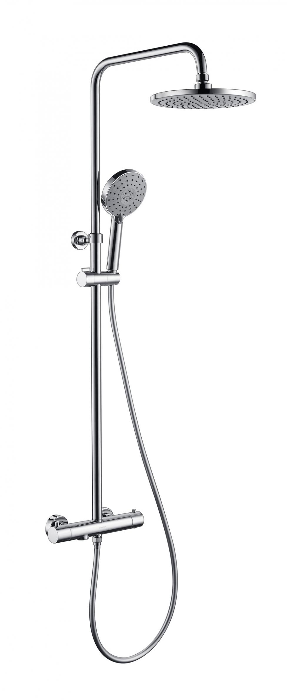 Wall Mounted Thermostatic Bath Shower Mixer