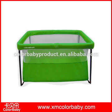 Comfortable baby folding bed in green color BP-23B