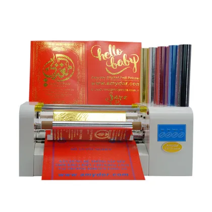 Digital Printing Machine for Aluminum Gold Foil Paper