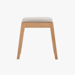 Solid Wood Dressing Stool Wooden Furniture