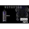 Vape desechable 8000 bocanadas 650 mAh RGB Light