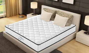 comfortable knitting fabrichybrid mattress in a carton box