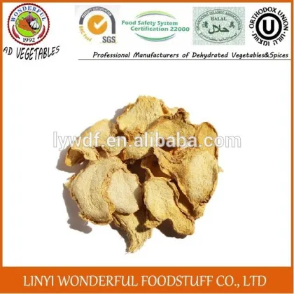 Good Price of dehydrated ginger flakes slices