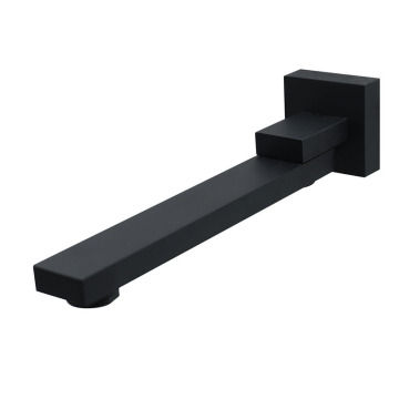 Square extended rotatable wall mounted faucet