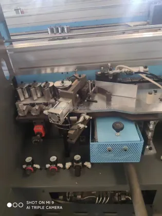 Semi-Automatic Small 3-Step KDT Fine Trimming and Edge Banding Machine