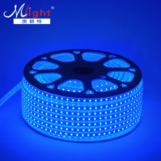 5050 Blue Rohs Flexible High Brightness Led Strip Light for holiday event exhibition Decoration Waterproof Led Strip Light