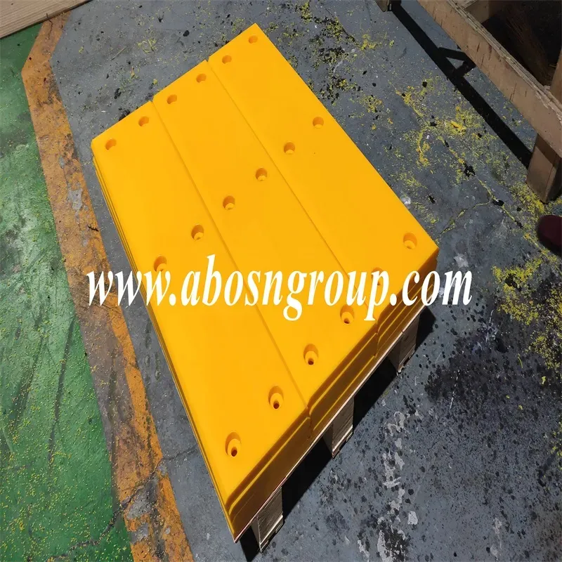 China Factory UHMW-PE Sliding PE1000 Facing Pad Fender Frontal Pad