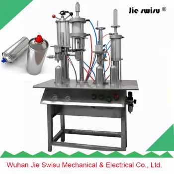 CJXH-800C Semi-Automatic Aerosol Filling Machine