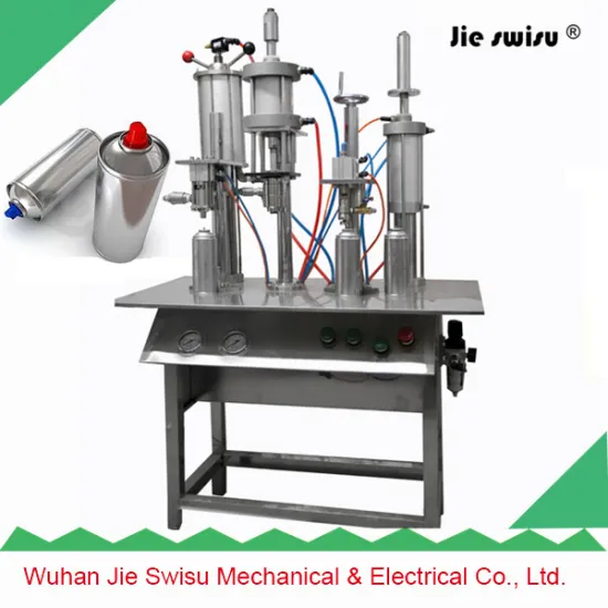 CJXH-800C Semi-Automatic Aerosol Filling Machine
