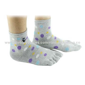 Five Toe cotton Socks