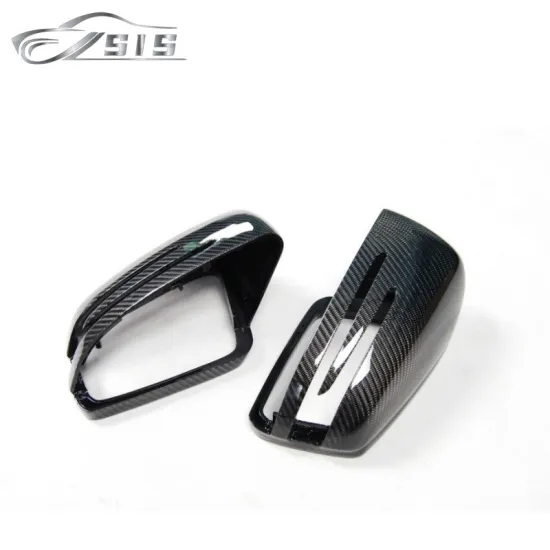 Carbon Fiber Mirror Cover Fit for CLS Class W218, C Class W204, E Class W212 - W218 CLS63