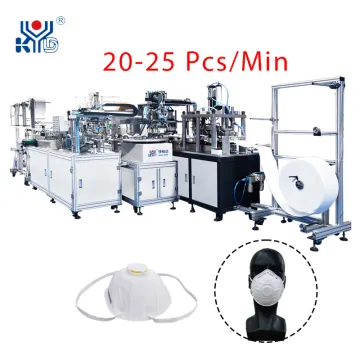 FFP2 Respirator Mask Breathing Valve Welding Machine