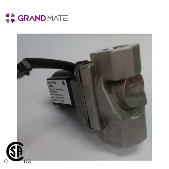 gas detector solenoid with shut-off valve