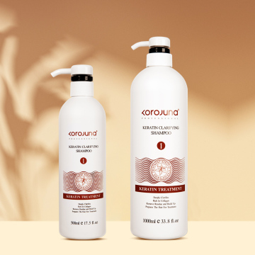 Shampooing clarifiant sans sulfate de kératine pour tous les types de cheveux