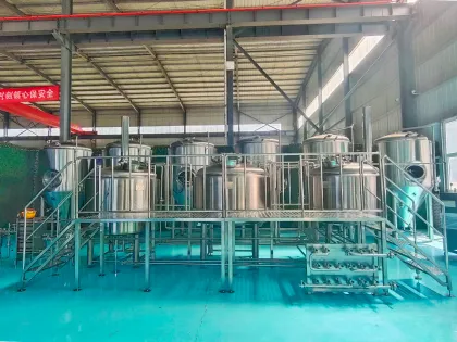 Industrial Craft Beer Brewing Equipment for Beer Production - 10HL, 20HL, 50HL