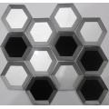 73 x 73 goldene Cover Hexagon Mosaik Fliesen