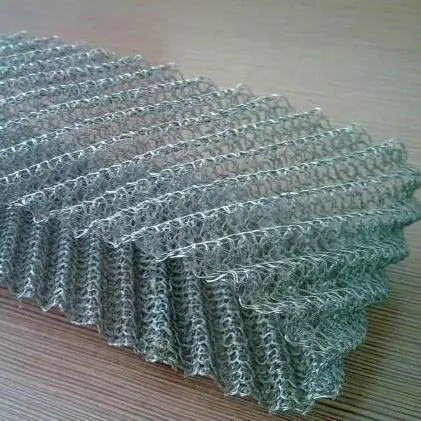 Stainless Steel Knitted Wire Mesh: Effective Filtering Solution for Liquids and Gases, Including Defoaming Mesh