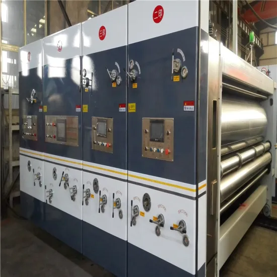 flexo printer slotter die-cutting