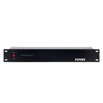 12V rack mount power supply 9 channel 10amps, ANQISHUN ZTP1210-09P-1.5U