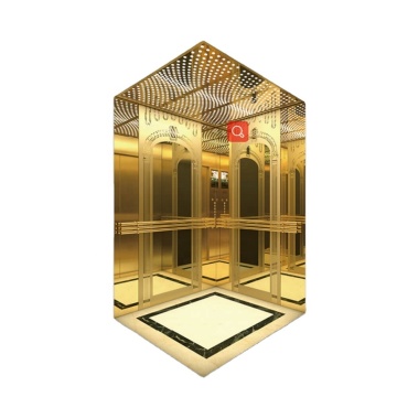 Design moderno silenzioso Elevatore residenziale passeggeri con AC Drive