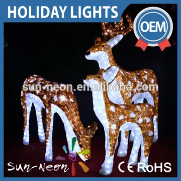 2016 New Hot Sale Hot Sell 3d Christmas Reindeer Light