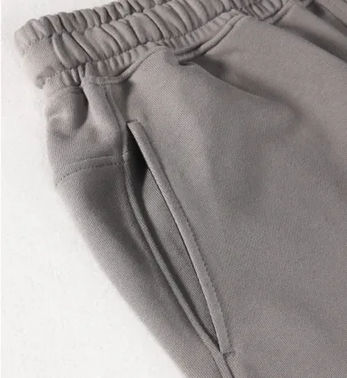 Trendy Brand Loose Drawstring Cotton Shorts for Men