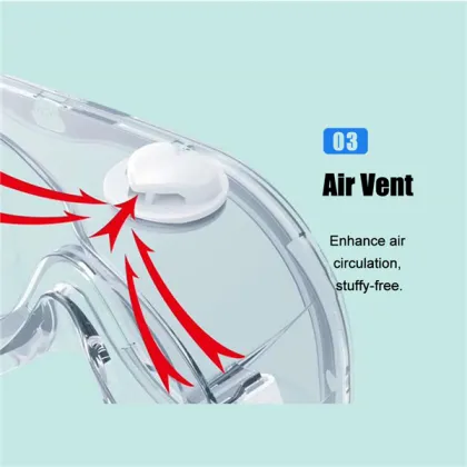 Anti Fog Chemical Splash Eye Protection Goggles