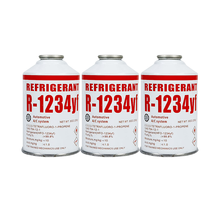 Gas de refrigerante R1234YF genuíno 226g, 8oz